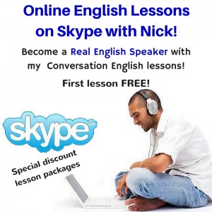 Online English Lessons on Skype!